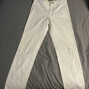 White Chino style PRADA pants